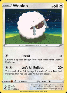 221/264 Wooloo - Fusion Strike
