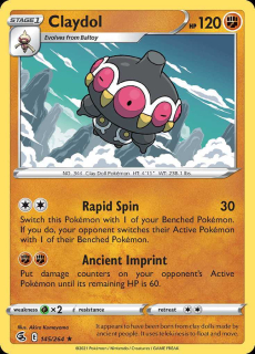 145/264 Claydol - Fusion Strike