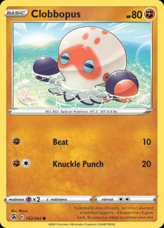 152/264 Clobbopus - Fusion Strike