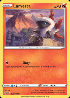 029/189 Larvesta - Darkness Ablaze