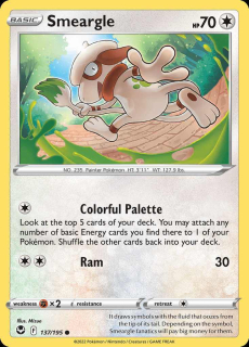 137/195 Smeargle - Silver Tempest