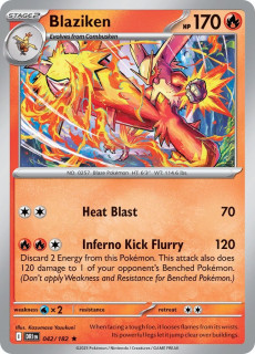 042/182 HOLO Blaziken - Destined Rivals