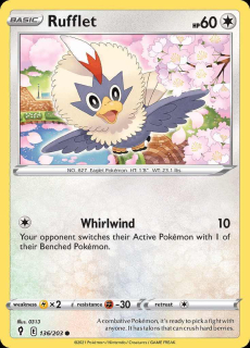 136/203 Rufflet - Evolving Skies