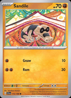115/198 Sandile - Scarlet and Violet