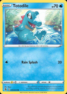 055/264 Totodile - Fusion Strike