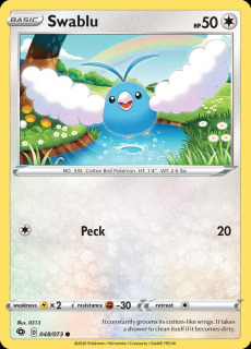 048/073 Swablu - Champion's Path