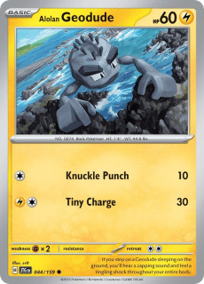 044/159 Alolan Geodude - Journey Together