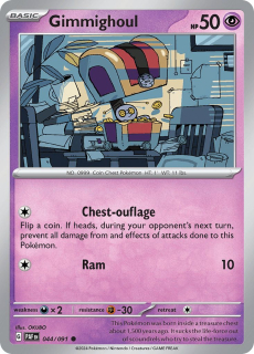 044/091 Gimmighoul - Paldean Fates
