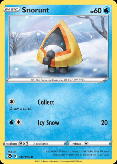 041/195 Snorunt - Silver Tempest
