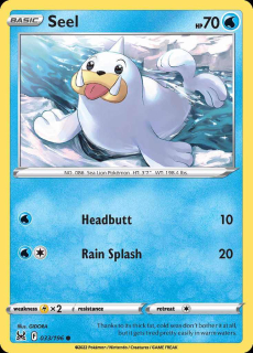 033/196 Seel - Lost Origin