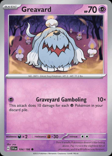 104/198 Greavard - Scarlet and Violet