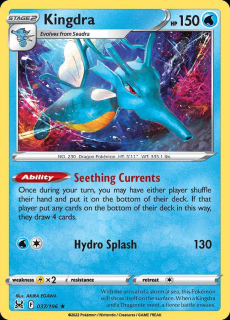 037/196 Kingdra - Lost Origin