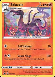 028/159 Salazzle - Crown Zenith