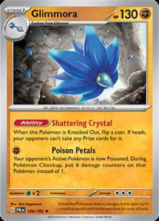 126/193 HOLO Glimmora - Paldea Evolved