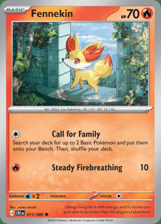 011/086 Fennekin - Chaos Rising