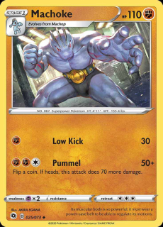 025/073 Machoke - Champion's Path