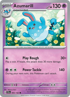 065/162 Azumarill - Temporal Forces