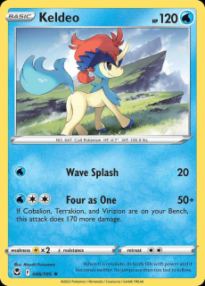 046/195 Keldeo - Silver Tempest