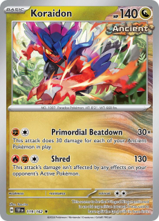 119/162 HOLO Koraidon - Temporal Forces
