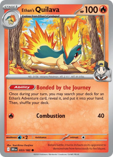 033/182 Ethan's Quilava - Destined Rivals