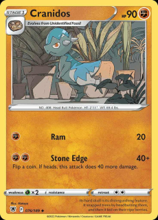 076/189 Cranidos - Astral Radiance