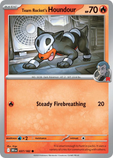 037/182 Team Rocket's Houndour - Destined Rivals
