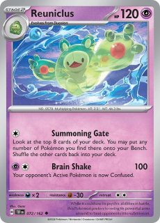 072/162 Reuniclus - Temporal Forces