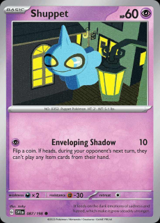 087/197 Shuppet - Scarlet and Violet