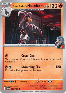 038/182 Team Rocket's Houndoom - Destined Rivals