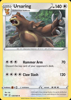 139/189 Ursaring - Darkness Ablaze