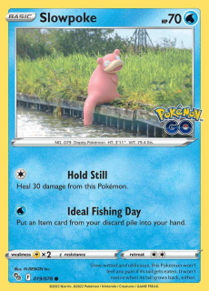 019/078 Slowpoke - Pokémon GO