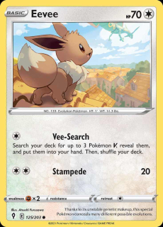 125/203 Eevee - Evolving Skies