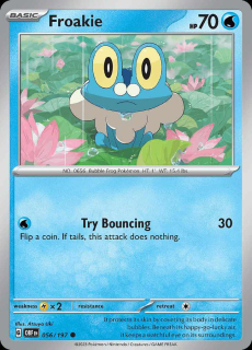056/197 Froakie - Obsidian Flames