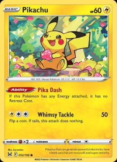 052/196 Pikachu - Lost Origin