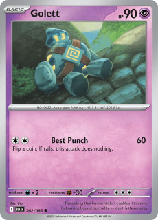 042/086 Golett - Black Bolt