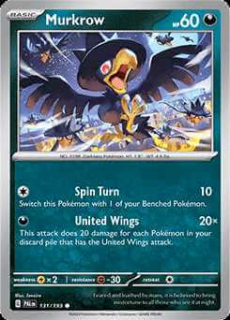 131/193 Murkrow - Paldea Evolved