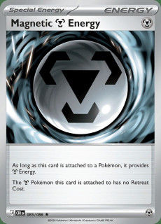 085/086 HOLO Magnetic Metal Energy - Chaos Rising