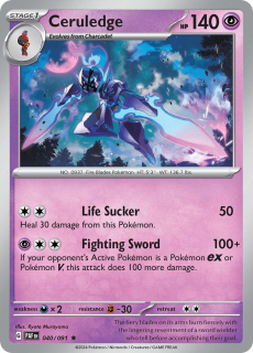 040/091 HOLO Ceruledge - Paldean Fates