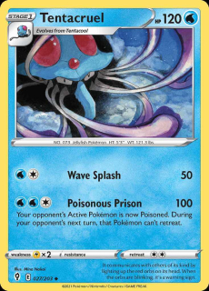 027/203 Tentacruel - Evolving Skies
