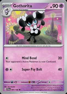 091/193 Gothorita - Paldea Evolved