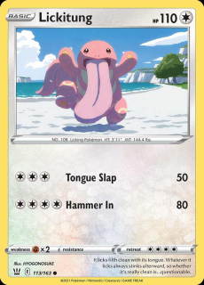 113/163 Lickitung - Battle Styles