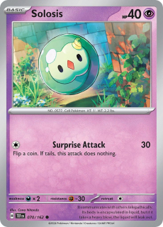070/162 REVERSE HOLO Solosis - Temporal Forces
