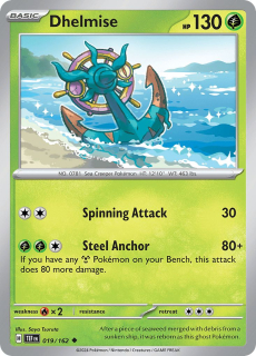 019/162 REVERSE HOLO Dhelmise - Temporal Forces