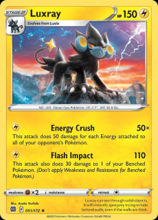 051/172 Luxray - Brilliant Stars
