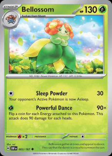 003/197 Bellossom - Obsidian Flames