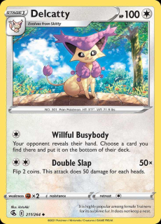 211/264 Delcatty - Fusion Strike