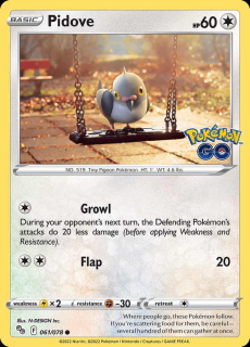 061/078 Pidove - Pokémon GO