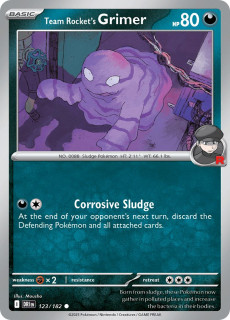 123/182 Team Rocket's Grimer - Destined Rivals
