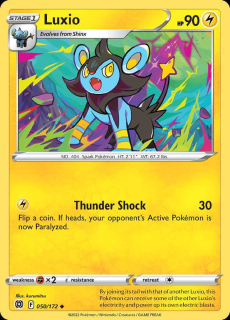 050/172 Luxio - Brilliant Stars