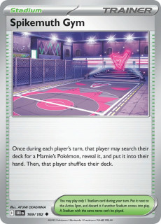 163/182 REVERSE HOLO Spikemuth Gym - Destined Rivals